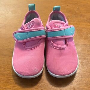 Speedo Kids Aqua and Pink Water Shoes